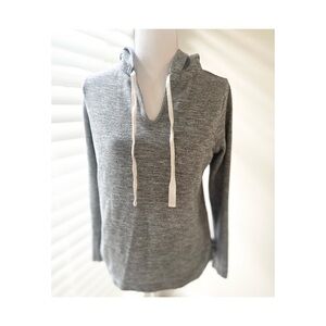 LOFT Lou & Grey Textured Gray Sweater